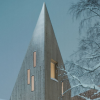 Reiulf Ramstad Arkitekter為挪威Romsdal民間博物館創(chuàng)建了尖頂
