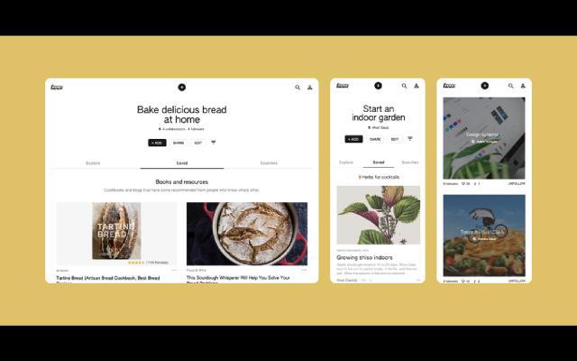 Google的Area 120揭示了類似Pinterest的應(yīng)用程序Keen