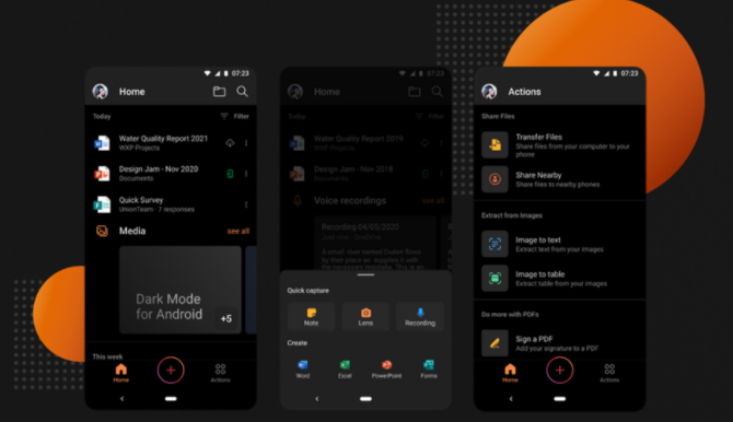 如何在Microsoft Office for Android中打開暗模式