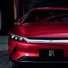 能源車資訊：比亞迪新能源旗艦轎車 漢 首次亮相