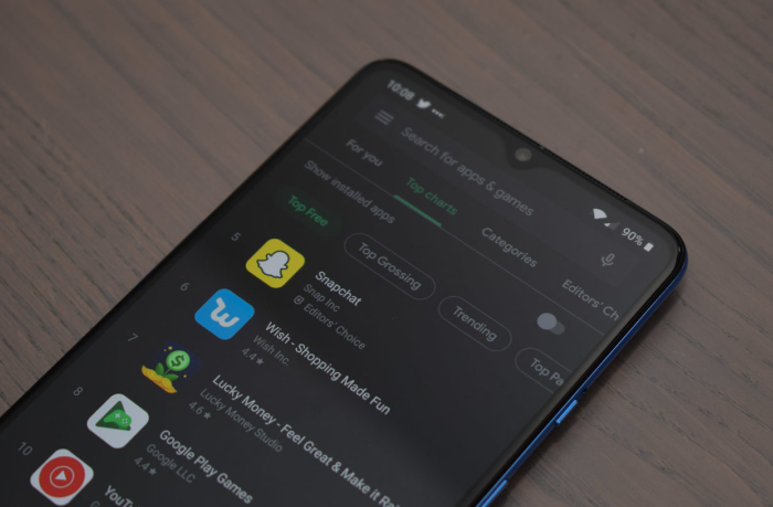 Android 10黑暗主題切換器即將登陸Google Pla  