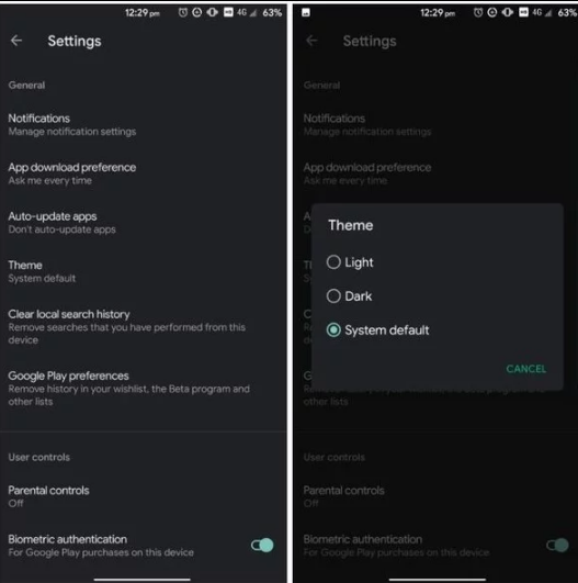 Android 10黑暗主題切換器即將登陸Google Pla  