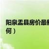 陽泉盂縣房價(jià)最新消息（打聽下山西陽泉盂縣房地產(chǎn)價(jià)格如何）