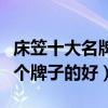 床笠十大名牌排行榜老爸評測（我想問床笠哪個牌子的好）