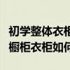 初學整體衣柜櫥柜怎樣入門（求大神說下整體櫥柜衣柜如何）