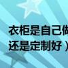 衣柜是自己做還是定制合算（求解衣柜自己做還是定制好）
