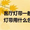 客廳燈帶一般選用什么顏色（大家說(shuō)一下客廳燈帶用什么色）