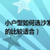 小戶型如何選沙發(fā)床（怎么選擇小戶型組合沙發(fā)床 哪種款式的比較適合）