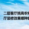 二層客廳挑高農(nóng)村小別墅圖紙（麻煩推薦一下二層小別墅客廳裝修效果哪種好）
