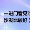 一進(jìn)門看見沙發(fā)怎么遮擋（一進(jìn)門用什么遮擋沙發(fā)比較好）