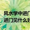 風(fēng)水學(xué)中進(jìn)門看到什么為最好（小白求問風(fēng)水進(jìn)門見什么好）