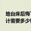 地臺床后悔了（地臺床如何設(shè)計呢 地臺床設(shè)計需要多少錢呢）