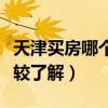 天津買房哪個區(qū)好一些（天津那里房子好誰比較了解）