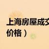 上海房屋成交價格查詢（誰知道上海房屋交易價格）