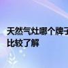 天然氣灶哪個(gè)牌子好價(jià)格還合適 天然氣灶哪個(gè)牌子的好用誰(shuí)比較了解 