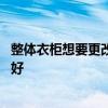 整體衣柜想要更改面板顏色 求大神說下整體衣柜用什么顏色好 