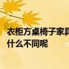 衣柜方桌椅子家具木床哪個(gè)不是同一類 實(shí)木被褥柜與衣柜有什么不同呢 