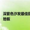 深紫色沙發(fā)最佳搭配圖片 弱弱的問下紫色沙發(fā)搭配什么顏色地板 