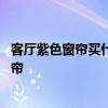 客廳紫色窗簾買什么樣的沙發(fā) 弱弱的問下紫色沙發(fā)陪什么窗簾 
