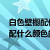 白色壁櫥配什么顏色門 知道的說說白色櫥柜配什么顏色的門 
