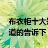 布衣柜十大知名品牌 布衣柜什么品牌的好知道的告訴下 