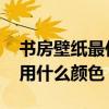 書(shū)房壁紙最佳顏色搭配 哪位親曉得書(shū)房墻紙用什么顏色 