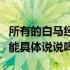 所有的白馬經(jīng)過縫制和烘干后都是黑白相間的能具體說說嗎？