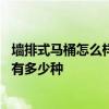 墻排式馬桶怎么樣預(yù)留排水口 墻排式馬桶排水口離地面尺寸有多少種 