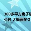 300多平方房子裝修大概要多少錢(qián) 長(zhǎng)春300平米廠房裝修多少錢(qián) 大概要多久裝修時(shí)間 