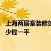 上海兩居室裝修效果圖片 上海兩室一廳裝修簡約風(fēng)格報(bào)價(jià)多少錢一平 