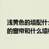 淺黃色的墻配什么顏色的窗簾 尋找客廳墻的配色方案 黃色的窗簾和什么墻相配 