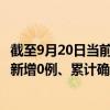 截至9月20日當(dāng)前河南安陽最新疫情消息今天實(shí)時(shí)數(shù)據(jù)通報(bào)：新增0例、累計(jì)確診578例