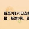 截至9月20日當(dāng)前北京豐臺(tái)區(qū)最新疫情消息今天實(shí)時(shí)數(shù)據(jù)通報(bào)：新增0例、累計(jì)確診736例