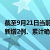 截至9月21日當(dāng)前海南萬寧最新疫情消息今天實時數(shù)據(jù)通報：新增2例、累計確診267例