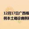 12月17日廣西梧州最新疫情消息今天實時數(shù)據(jù)通報：新增0例本土確診病例和0例無癥狀感染者