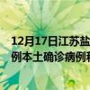 12月17日江蘇鹽城最新疫情消息今天實(shí)時(shí)數(shù)據(jù)通報(bào)：新增0例本土確診病例和0例無(wú)癥狀感染者