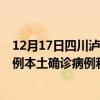 12月17日四川瀘州最新疫情消息今天實(shí)時(shí)數(shù)據(jù)通報(bào)：新增0例本土確診病例和0例無癥狀感染者