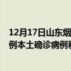 12月17日山東煙臺(tái)最新疫情消息今天實(shí)時(shí)數(shù)據(jù)通報(bào)：新增0例本土確診病例和0例無(wú)癥狀感染者