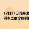 12月17日河南漯河最新疫情消息今天實(shí)時(shí)數(shù)據(jù)通報(bào)：新增0例本土確診病例和0例無癥狀感染者