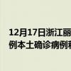 12月17日浙江麗水最新疫情消息今天實(shí)時(shí)數(shù)據(jù)通報(bào)：新增0例本土確診病例和0例無癥狀感染者