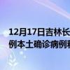 12月17日吉林長春最新疫情消息今天實(shí)時(shí)數(shù)據(jù)通報(bào)：新增0例本土確診病例和0例無癥狀感染者