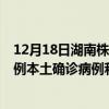 12月18日湖南株洲最新疫情消息今天實時數(shù)據(jù)通報：新增0例本土確診病例和0例無癥狀感染者