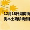 12月18日湖南衡陽最新疫情消息今天實(shí)時(shí)數(shù)據(jù)通報(bào)：新增0例本土確診病例和0例無癥狀感染者