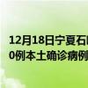 12月18日寧夏石嘴山最新疫情消息今天實(shí)時(shí)數(shù)據(jù)通報(bào)：新增0例本土確診病例和0例無癥狀感染者