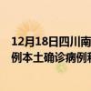 12月18日四川南充最新疫情消息今天實時數(shù)據(jù)通報：新增0例本土確診病例和0例無癥狀感染者