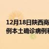 12月18日陜西商洛最新疫情消息今天實時數(shù)據(jù)通報：新增0例本土確診病例和0例無癥狀感染者
