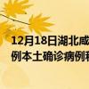 12月18日湖北咸寧最新疫情消息今天實時數據通報：新增0例本土確診病例和0例無癥狀感染者