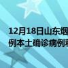 12月18日山東煙臺最新疫情消息今天實(shí)時數(shù)據(jù)通報(bào)：新增0例本土確診病例和0例無癥狀感染者