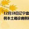 12月18日遼寧盤錦最新疫情消息今天實(shí)時(shí)數(shù)據(jù)通報(bào)：新增0例本土確診病例和0例無癥狀感染者