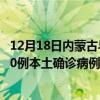 12月18日內(nèi)蒙古烏海最新疫情消息今天實(shí)時(shí)數(shù)據(jù)通報(bào)：新增0例本土確診病例和0例無癥狀感染者